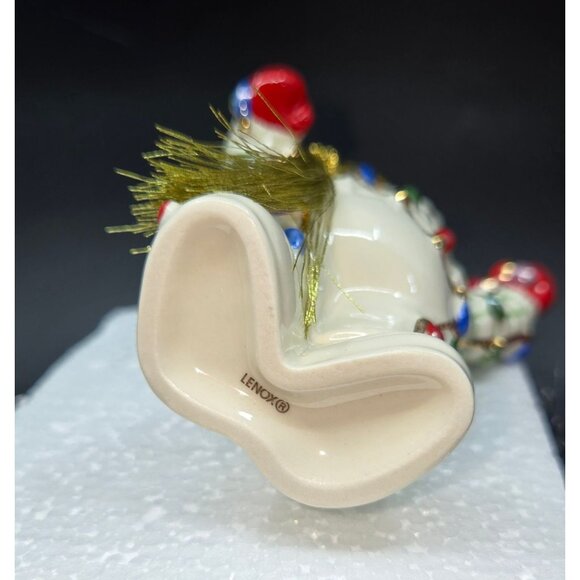 Lenox 2016 Santa Claus Ornament colorful With Gold Tassel - Picture 2 of 9